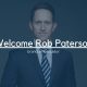 Welcome Rob Paterson - Brand Ambassador