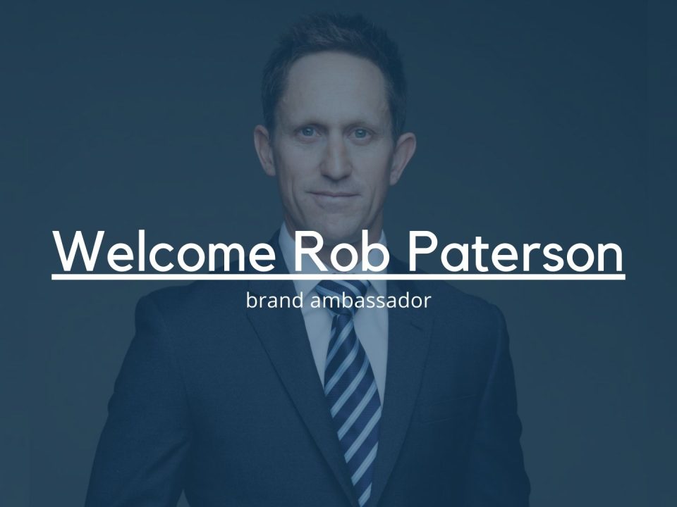 Welcome Rob Paterson - Brand Ambassador