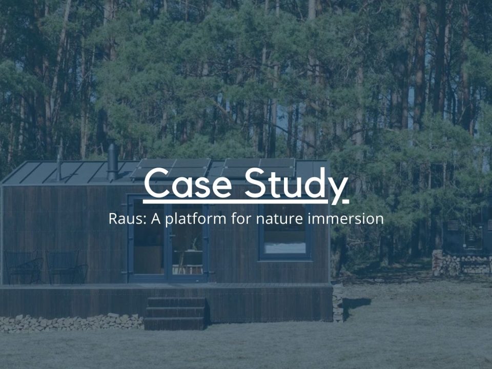 Raus: A platform for nature immersion