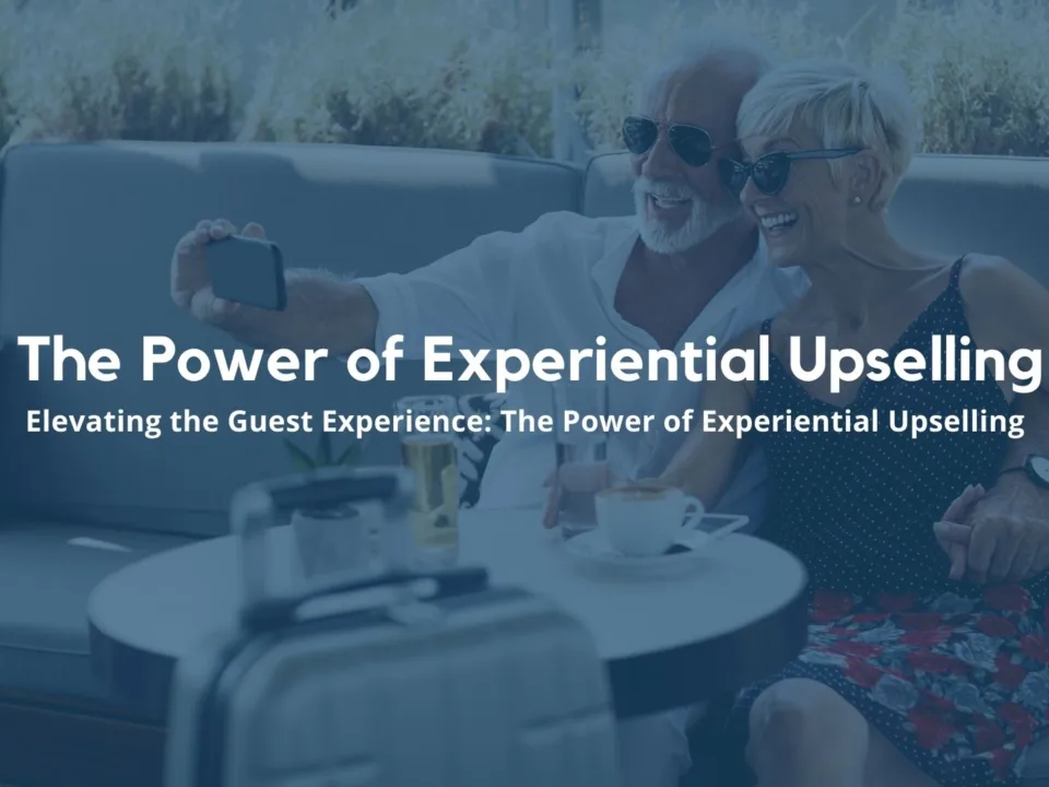 Experiential hotel upselling